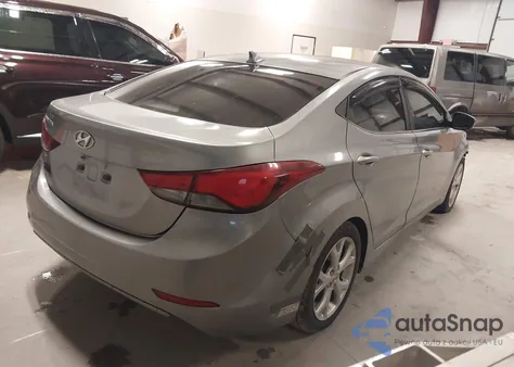 2015 Hyundai Elantra Se from USA, damaged, VIN KMHDH4AE7FU281741